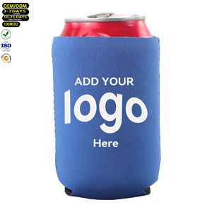 ネオプレンクリエイティブポータブルビール缶ホルダー昇華ブランクネオプレンコーラビール瓶クージービールカスタムロゴ缶クーラー - Product Image 1