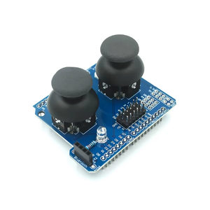 Blocs de construction électroniques double PS2 Joysticks de jeu Module de bouton JoyStick Compatible avec pour les composants électroniques <span class=keywords><strong>UNO</strong></span> R3 - Product Image 1