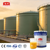 Peinture bicomposante PU30 65 à film épais anti-âge pour la finition extérieure et la protection anticorrosion des réservoirs de stockage de l'industrie chimique