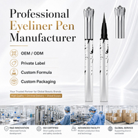 Eyeliner multi-chromes hydratant longue tenue à paillettes, formule chimique organique, personnalisable OEM/ODM, marque privée, fourni directement par l'usine