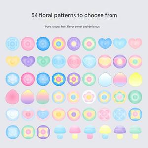 Máquina Inteligente para Hacer Algodón de Azúcar con <span class=keywords><strong>7</strong></span> Compartimentos, 36 Diseños Florales, Segura y Antirrobo para Supermercados y Parques de Atracciones - Product Image 6