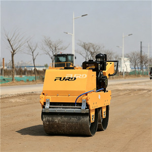 Mini-compacteur routier EPA Euro 5 de 550 kg à double tambour pour le remblaiement de fossés et la réparation <span class=keywords><strong>d</strong></span>'<span class=keywords><strong>asphalte</strong></span> - Product Image 6