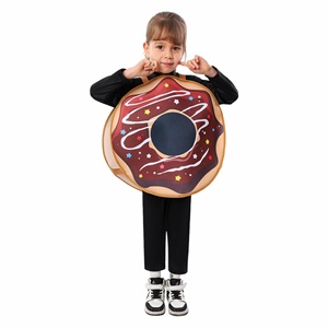 Nouveau costume de performance alimentaire HP pour Halloween, thème pizza, hot-dog, hamburger, fromage, œufs, avec leggings, pour festival scolaire - Product Image 2