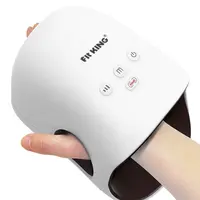 OEM el masaj aleti isı kadın şarj edilebilir yoğurma masaj parmak uyuşması için hava sıkıştırma akülü elektrikli el masaj aleti