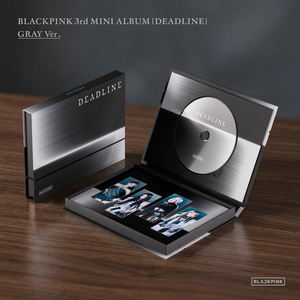 BLACKPINK - 3° MINI ALBUM [DEADLINE] Versione GRIGIA CD Ufficiale dell'Album <span class=keywords><strong>K</strong></span>-<span class=keywords><strong>pop</strong></span> Coreano - Product Image 5