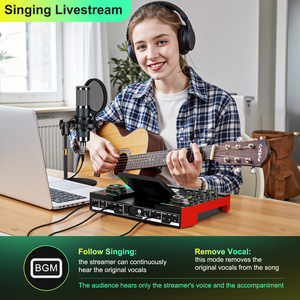 TENLAMP Ten Lights G10-P15 Tarjeta de Sonido Externa <span class=keywords><strong>en</strong></span> Inglés para Transmisiones <span class=keywords><strong>en</strong></span> Vivo, Equipo con Otras Interfaces para Teléfono Móvil y Computadora - Product Image 4