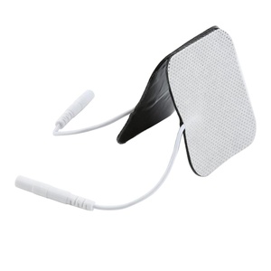PIN physiothérapie ems <span class=keywords><strong>électrode</strong></span> Pad Ems dizaines fil dizaines unité Pad silicone caoutchouc dizaines <span class=keywords><strong>électrode</strong></span>s non tissées pièce soulagement de la douleur Pad - Product Image 2