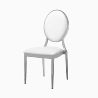 Chaise empilable moderne en fer doré multi-usages pour la maison, les centres commerciaux, les parcs, les mariages, les banquets, les restaurants, les événements extérieurs - Utilisation en location