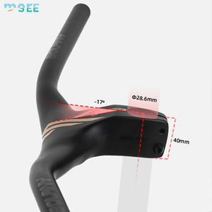 SeeMore, <span class=keywords><strong>manillar</strong></span> neumático de aleación de <span class=keywords><strong>aluminio</strong></span> para bicicleta de <span class=keywords><strong>carretera</strong></span>, agarre de descenso, accesorios de bicicleta de 775mm, <span class=keywords><strong>manillar</strong></span> de bicicleta - Product Image 6