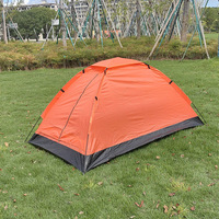 Tente de camping dôme monocouche pour deux personnes, tente de festival musical, tente promotionnelle