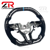 Volant de direction en cuir véritable forgé en fibre de carbone personnalisé pour Hyundai Elantra N I30N I20N Veloster N, accessoires intérieurs de voiture