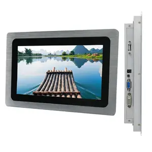Pantalla LCD capacitiva de 15 pulgadas de alto brillo, todo en uno, USB, PCAP, Marco abierto Flexible, Monitor de pantalla táctil