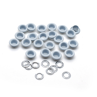 Œillets métalliques colorés en fer peint de 5 mm, sans plomb ni nickel, couleur personnalisée, pour vêtements, sacs, chaussures, cuir - Vente en gros