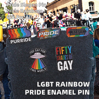 Broche en émail LGBT Arc-en-ciel Fierté Gay, motif dessin animé, en zinc, pour la remise des diplômes, badge de revers, bijoux, cadeaux pour amis, style moderne et antique