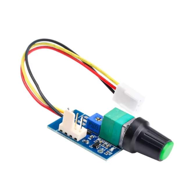 DC 12V PWM Speed Controller Fan Governor 4-Wire High-quality Original Computer Temperature Control Switch PC CPU Cooler Fan