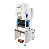 Presse plieuse CNC électrique mini légère à servomoteurs complets pour la fabrication de conduits de ventilation et de mini-armoires métalliques