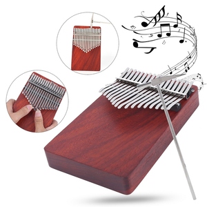Kalimba, Piano de Pulgar, Pequeño, Portátil, de Madera, 17 Teclas, Instrumento Musical para Principiantes, <span class=keywords><strong>K17A</strong></span> - Product Image 4