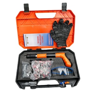 Pistola de grapas mini, pistola de clavos naranja, silenciador para pistola de grapas, pistola de grapas para hormigón, suministro fuerte para comercio exterior - Product Image 5