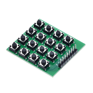 Bàn phím 2x4 Bàn phím 4x2 8 nút ấn v1.00 Bàn Phím Ma trận bàn phím nút AVR PIC 2*4 mô-đun AVR PIC mới - Product Image 3