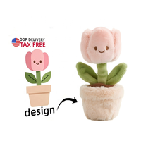 Jouets en peluche en forme de cactus en pot de haute qualité, design mignon, marque BABYTOP, matériau polyester, tailles personnalisables pour la promotion