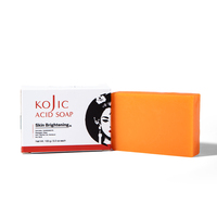 Savon Éclaircissant pour la Peau à l'Acide Kojique Original, Fait Main, 100g, avec Emballage d'Origine Personnalisé