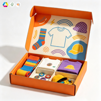 Boîte d'expédition en carton ondulé personnalisée, écologique, biodégradable, recyclable, impression couleur intégrale, boîte cadeau pour l'e-commerce