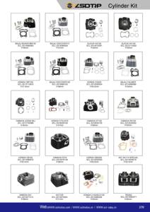 Оптовая Продажа с фабрики, высокопроизводительный мотоцикл OEM AA10144/AA101371/AA101115 TW4RE-Motocarro 175cc комплект цилиндров с набором прокладок - Product Image 6