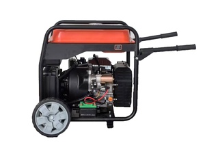 เครื่องกำเนิดไฟฟ้าอินเวอร์เตอร์เบนซิน 3 เฟส สำหรับอุตสาหกรรม CQHUAWEI 11KW |   230/400V, กำลังไฟฟ้าเท่ากัน |   ชุดถังขนาดใหญ่และชุดล้อสำหรับไซต์งาน - Product Image 5