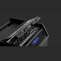 Haut-parleur karaoké sur chariot Pioneer 12 pouces 300W avec contrôle par application, micro sans fil UHF, système audio de scène extérieur, vente en gros OEM, CE FCC RoHS
