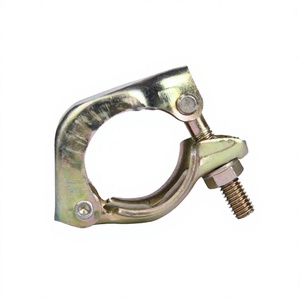 Coupleur pivotant pour échafaudage, double coupleur, pince de serrage pour tuyau, pinces de suspension, acier galvanisé à chaud, norme EN74/BS1139 - Product Image 3