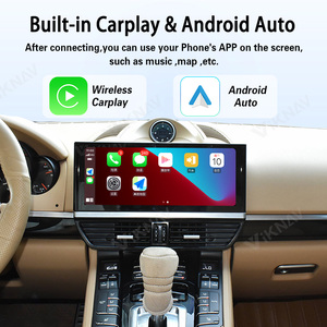 Autoradio Android 12,3 pouces pour Porsche Cayenne 2011-2017, autoradio stéréo sans fil CarPlay, GPS, lecteur multimédia - Product Image 2