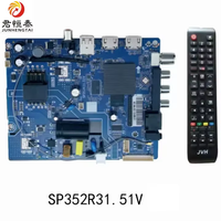 JHT grosir Motherboard TV LED Multi-screen Motherboard cocok untuk Motherboard TV LED Universal 32 inci harga rendah