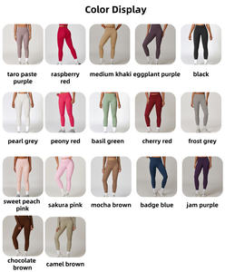 Pantaloni da Yoga a vita alta alla moda nude-<span class=keywords><strong>Leggings</strong></span> spazzolati con Lifting e <span class=keywords><strong>effetto</strong></span> dimagrante per gli allenamenti - Product Image 2