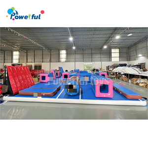 Parque <span class=keywords><strong>de</strong></span> trampolín Ninja Parkour para niños y adultos, pista <span class=keywords><strong>de</strong></span> aire <span class=keywords><strong>de</strong></span> obstáculos Ninja <span class=keywords><strong>de</strong></span> diseño gratuito, Comercial - Product Image 3