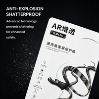 Protection d'écran en hydrogel anti-reflet auto-réparateur AR, film de découpe universel anti-explosion EPU pour smartphone