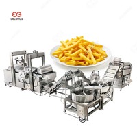 Automatische Ruwe Geëxtrudeerd Golvend Chips Yam Biscuit Crackers Productie Lijn Lint Frieten Aardappel Sticks Making Machine