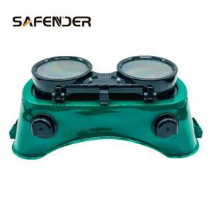 सी और एंसी प्रमाणित प्रतिस्थापन लेंस सुरक्षात्मक वेल्डिंग गोगल्स सुरक्षा चश्मा वेल्डिंग काम के लिए एंटी-खरोंच - Product Image 3