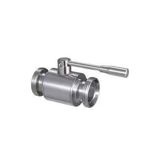 QiiMii Sanitary forged 3 inch stainless steel motorized full welding ss 316 encapsulated direct way ball valve high pressure