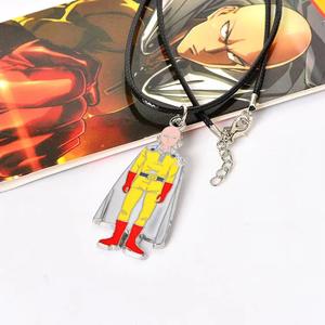 Joyería Periférica de Anime, Collar con Colgante de <span class=keywords><strong>One</strong></span> <span class=keywords><strong>Punch</strong></span> <span class=keywords><strong>Man</strong></span>, Llavero de Saitama - Product Image 5
