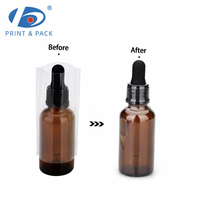 Film rétractable en PVC transparent personnalisé, résistant à l'humidité, pour la fermeture des cols de bouteilles