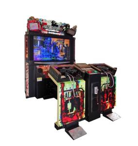 เครื่องหยอดเหรียญ Razing Storm Arcade วิดีโอเกมเครื่องยิงปืน | เครื่องจำลองการยิงสวนสนุกในร่มสำหรับศูนย์ <span class=keywords><strong>Gaem</strong></span> - Product Image 1