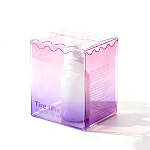 La scatola di plastica pieghevole trasparente personalizzata migliora la visibilità degli scaffali per i banconi di bellezza e le corsie dei supermercati - Product Image 3