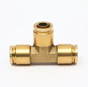 Green Valves High Quality 1/2" Brass Pex Fittings 10 Each Elbow Tee Couple Reducer Lead Free Crimp Cinch Pex Guy