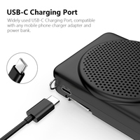 Produit Tendance 2026 Récepteurs et Amplificateurs 1800mAh Anti-Réflexion OEM Mini Amplificateur Vocal Sans Retour Acoustique CE RoHS