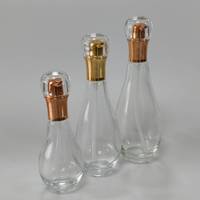 Soins de la peau personnalisés 60ml 120ml 150ml Conception en forme de boule de bowling Emballage cosmétique de luxe Ensembles de bouteilles et de bocaux en verre