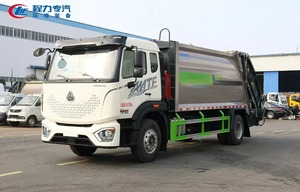 Camion à ordures compacteur Sinotruk 4X2 18 tonnes 16 mètres cubes, véhicule de collecte et de transport des déchets - Product Image 6