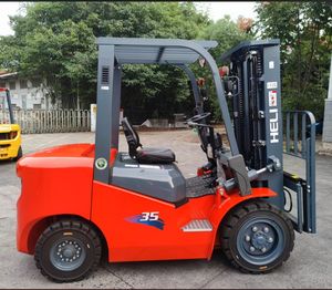 Heli truk Forklift CPC20 2Ton 3.8Ton LPG Diesel listrik daya 3m 6m Triplex tiang untuk gudang konstruksi Port logistik - Product Image 6