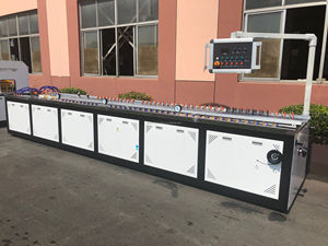 Using in the Outside <strong>WPC</strong> PP PE Decking <strong>Floor</strong> <strong>Extrusion</strong> <strong>Line</strong> and Wood-plastic <strong>Profile</strong> Making Machine - Product Image 3