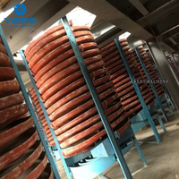 Goulotte en spirale légère du meilleur prix pour la petite surface de pied d'installation facile de séparateur