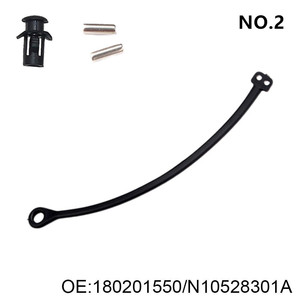 Volkswagen Audi Fuel Tank Cap Anti Loss Rope 14.5cm 12.8cm Plastic Seal For Car Oil Cap With <b>Clip</b> And Pin - Product Image 4